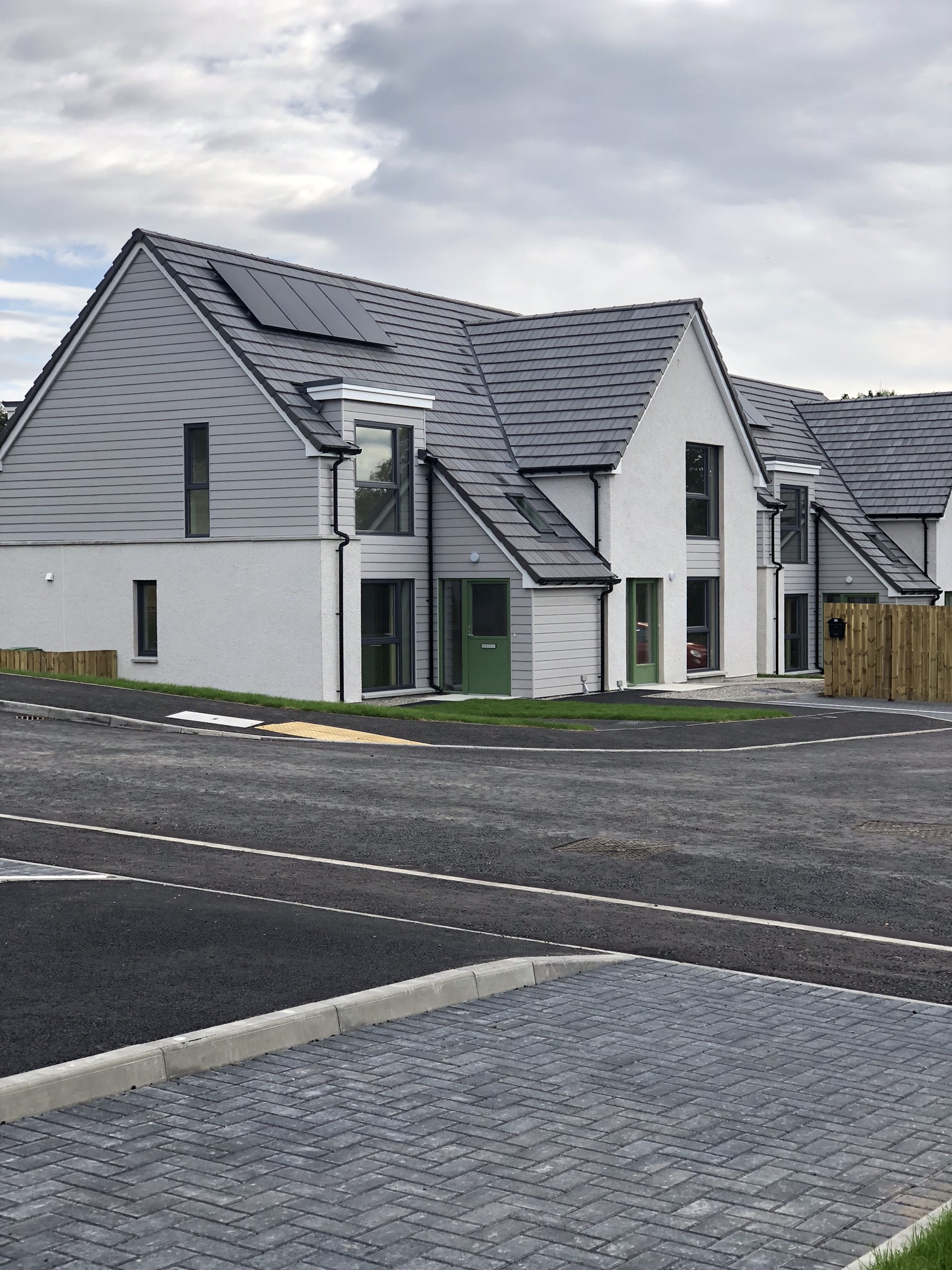 Completed homes at Dulicht Court, Grantown-on-Spey